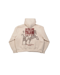 Knockout Zip Hoodie Stone