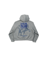 Knockout Zip Hoodie Grey Melange