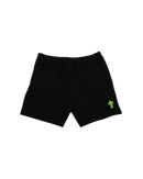 Box Logo Crochet Shorts Black & Green