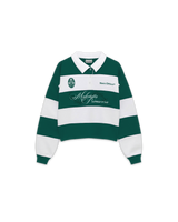 Maledetta Rugby Polo White & Green
