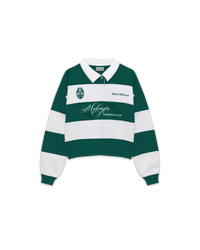 Maledetta Rugby Polo White & Green