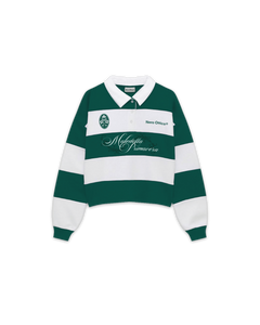 Maledetta Rugby Polo White & Green