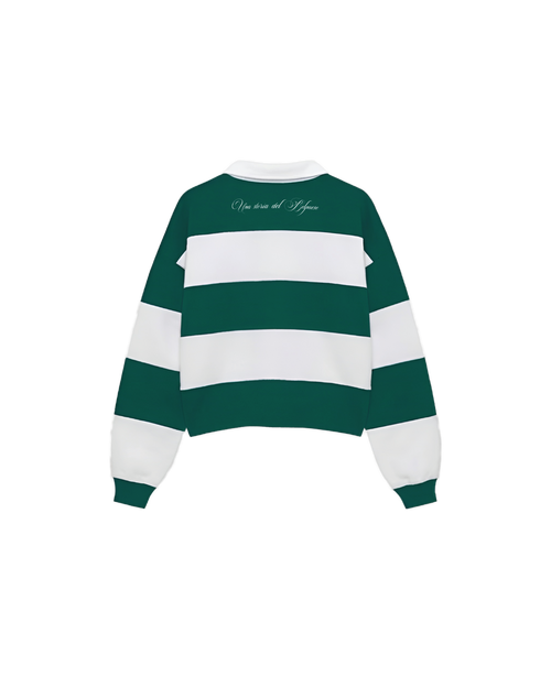 Maledetta Rugby Polo White & Green