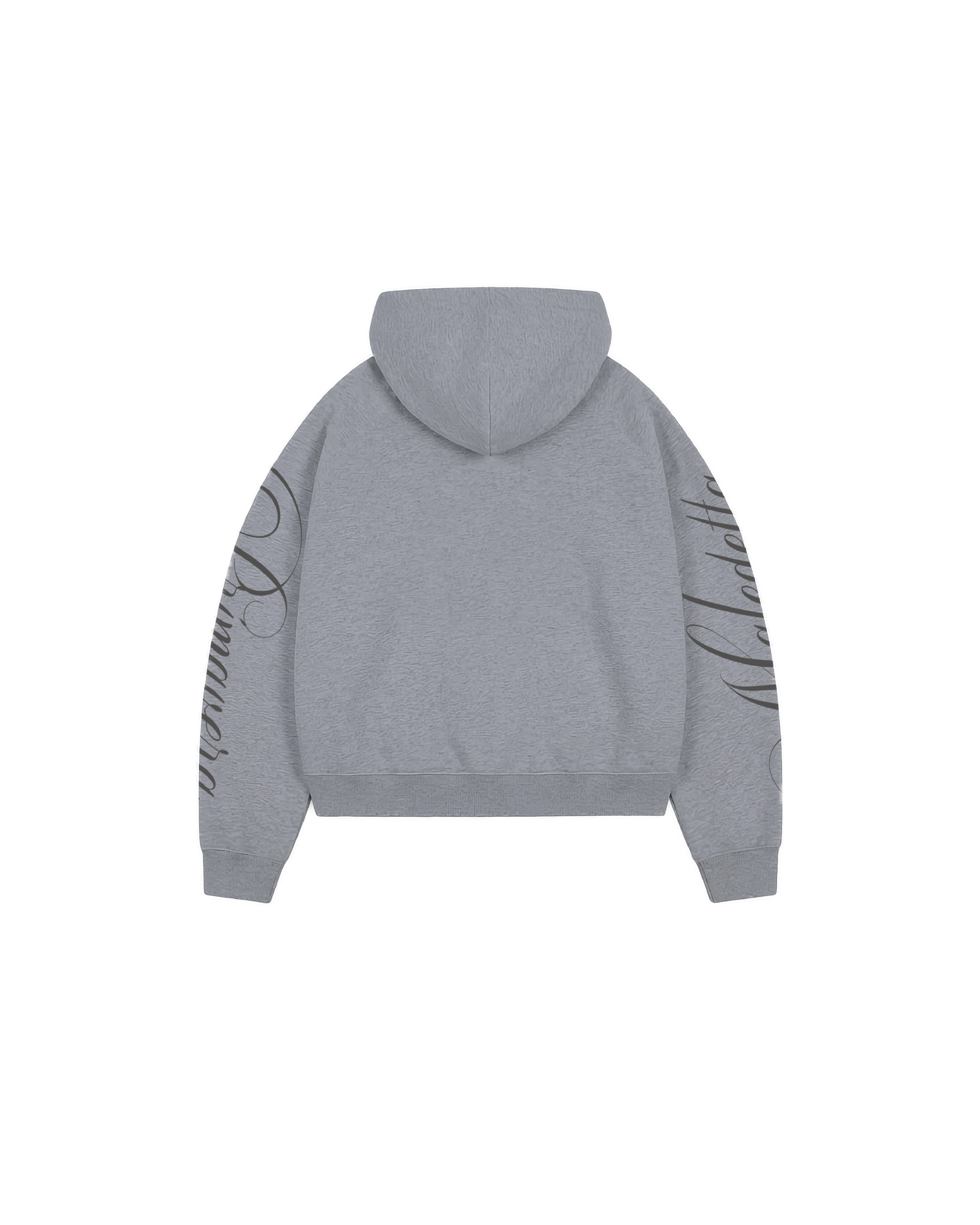 Dannata Zip Hoodie Light Grey
