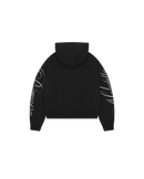 Dannata Zip Hoodie Black