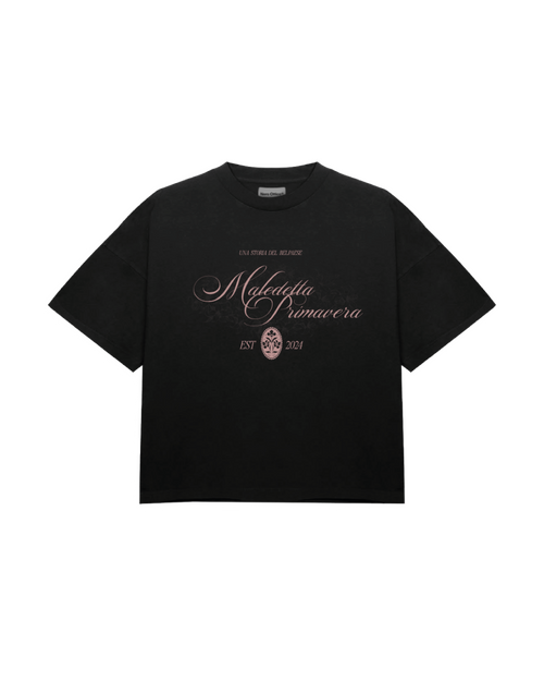 Bacio Tee Black