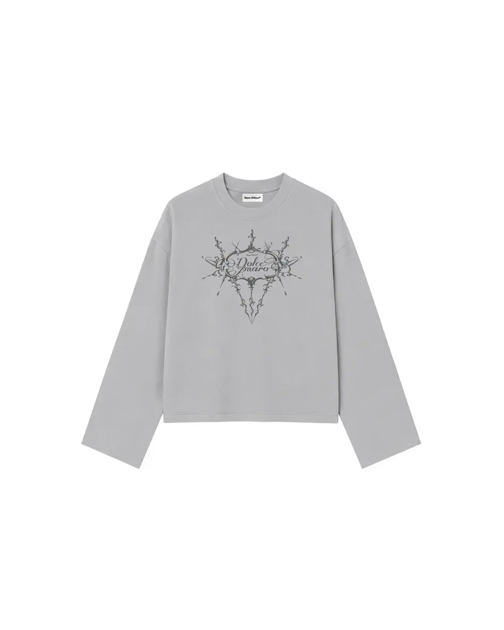Gadjo Boxy Longsleeve - Smoky Grey